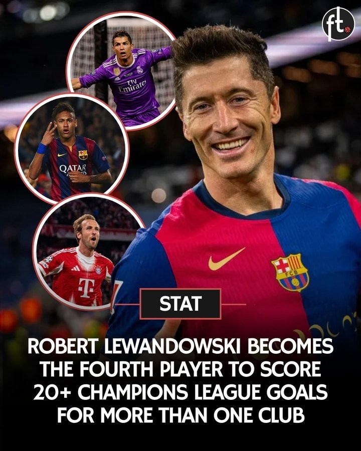 开云体育入口-莱万在欧冠为两支球队打入20+球，成为历史第四人